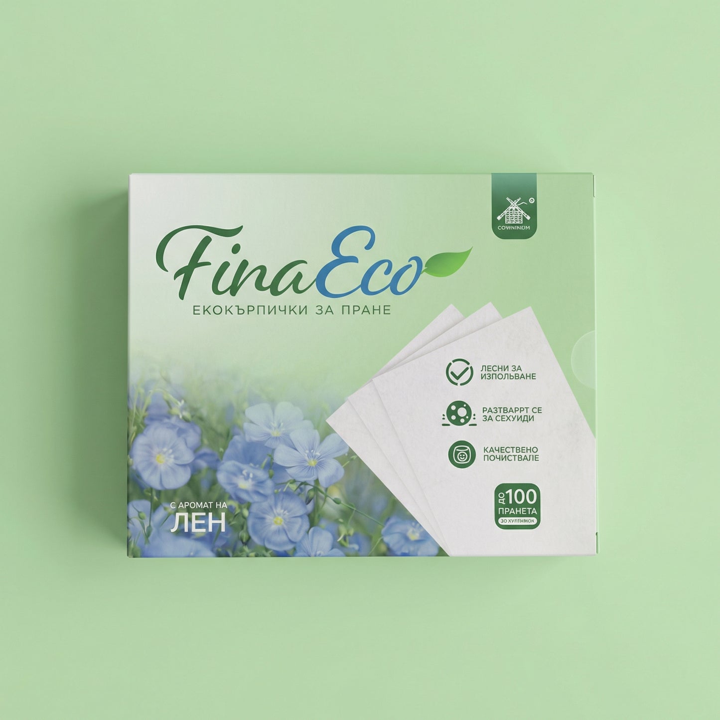 FinaEco®-  ЕКО разтворими кърпички за пране