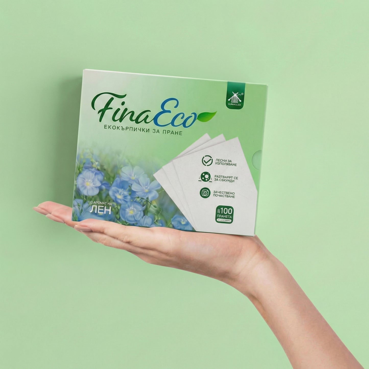 FinaEco®-  ЕКО разтворими кърпички за пране